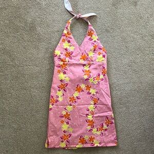 Lilly Pulitzer halter pink girls dress sz 10
